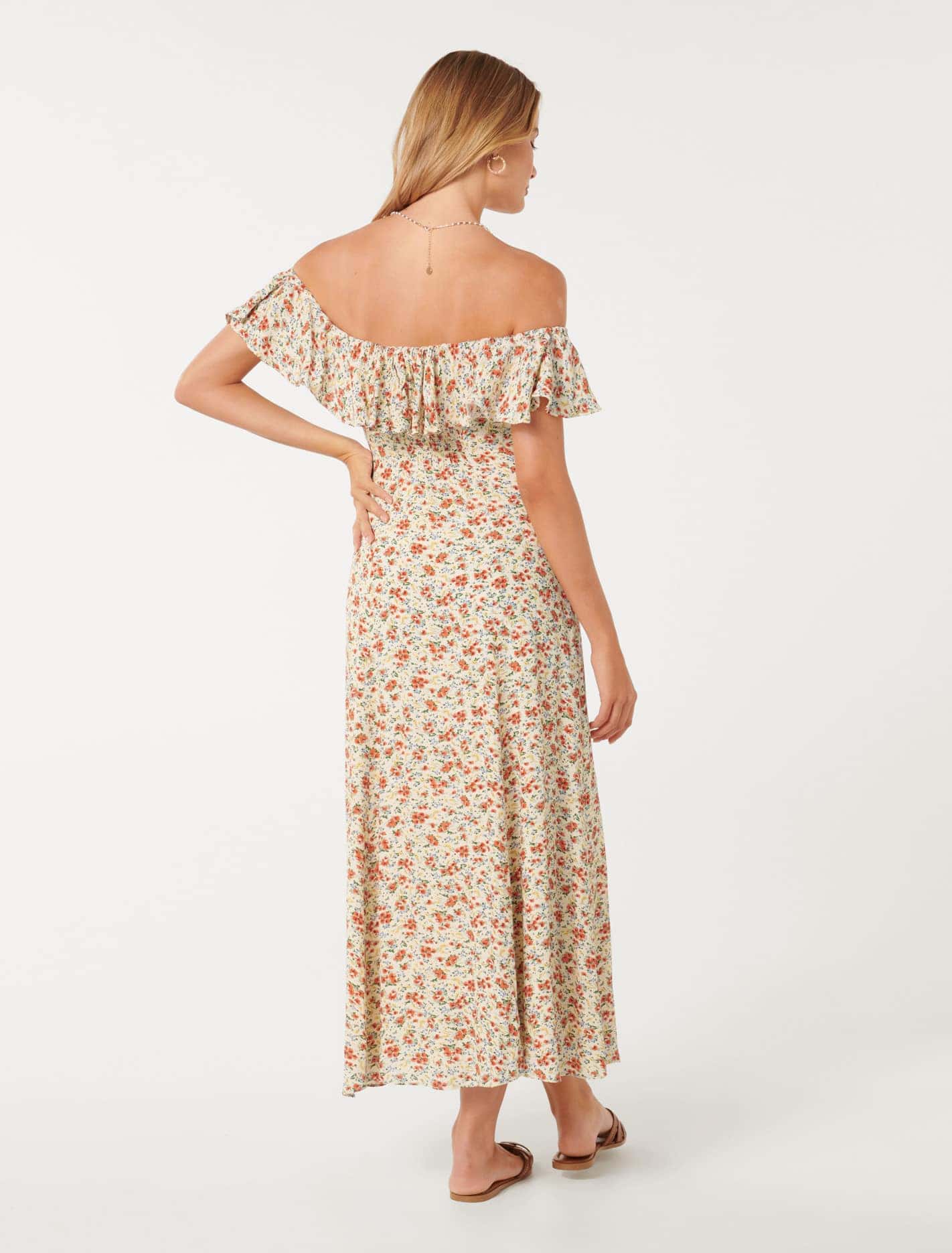 Amalie Off-Shoulder Midi Dress