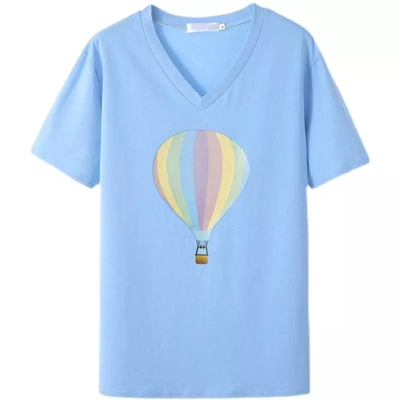 Balloon-Print T-Shirts For Women