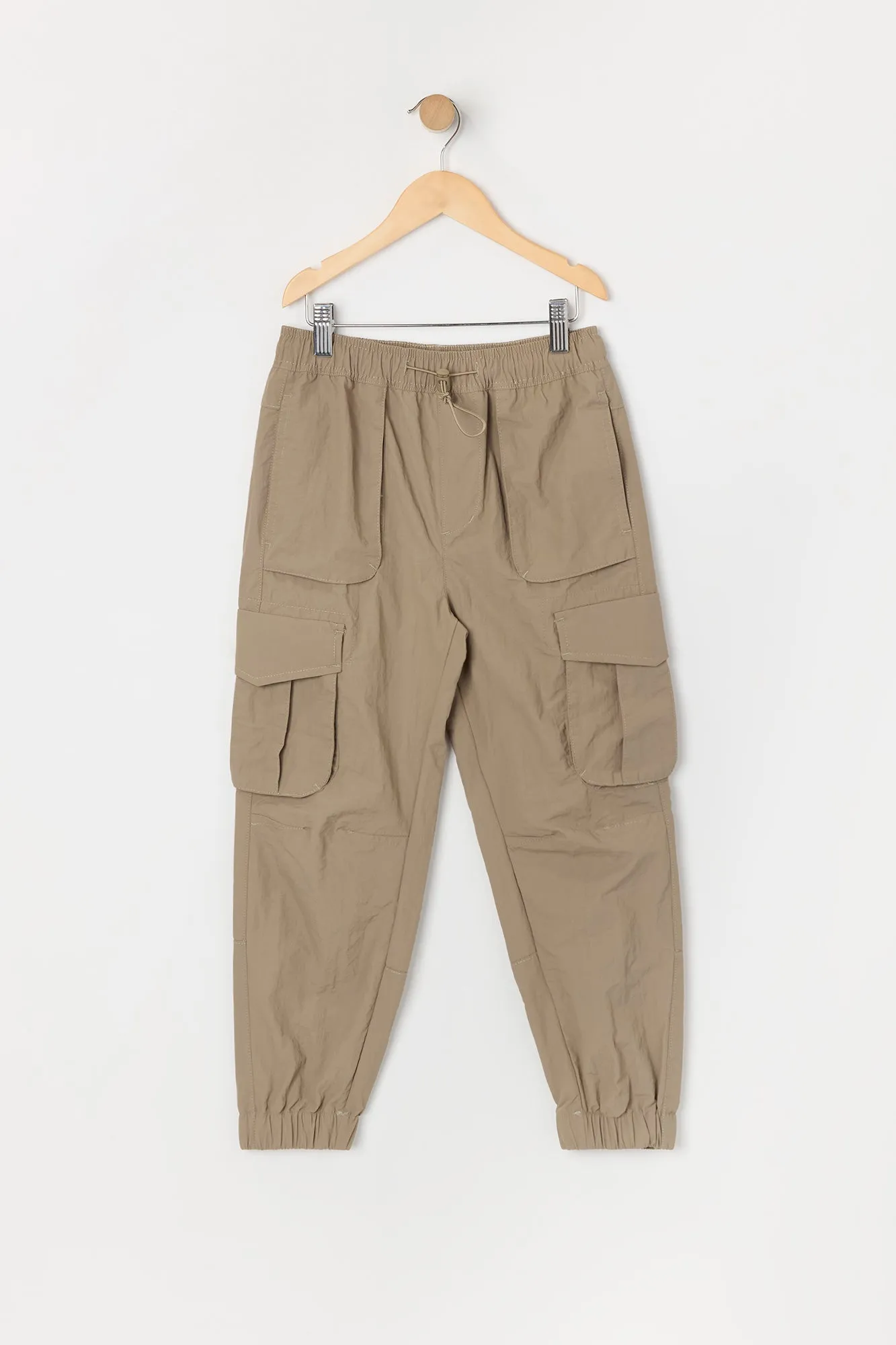 Boys Nylon Cargo Jogger