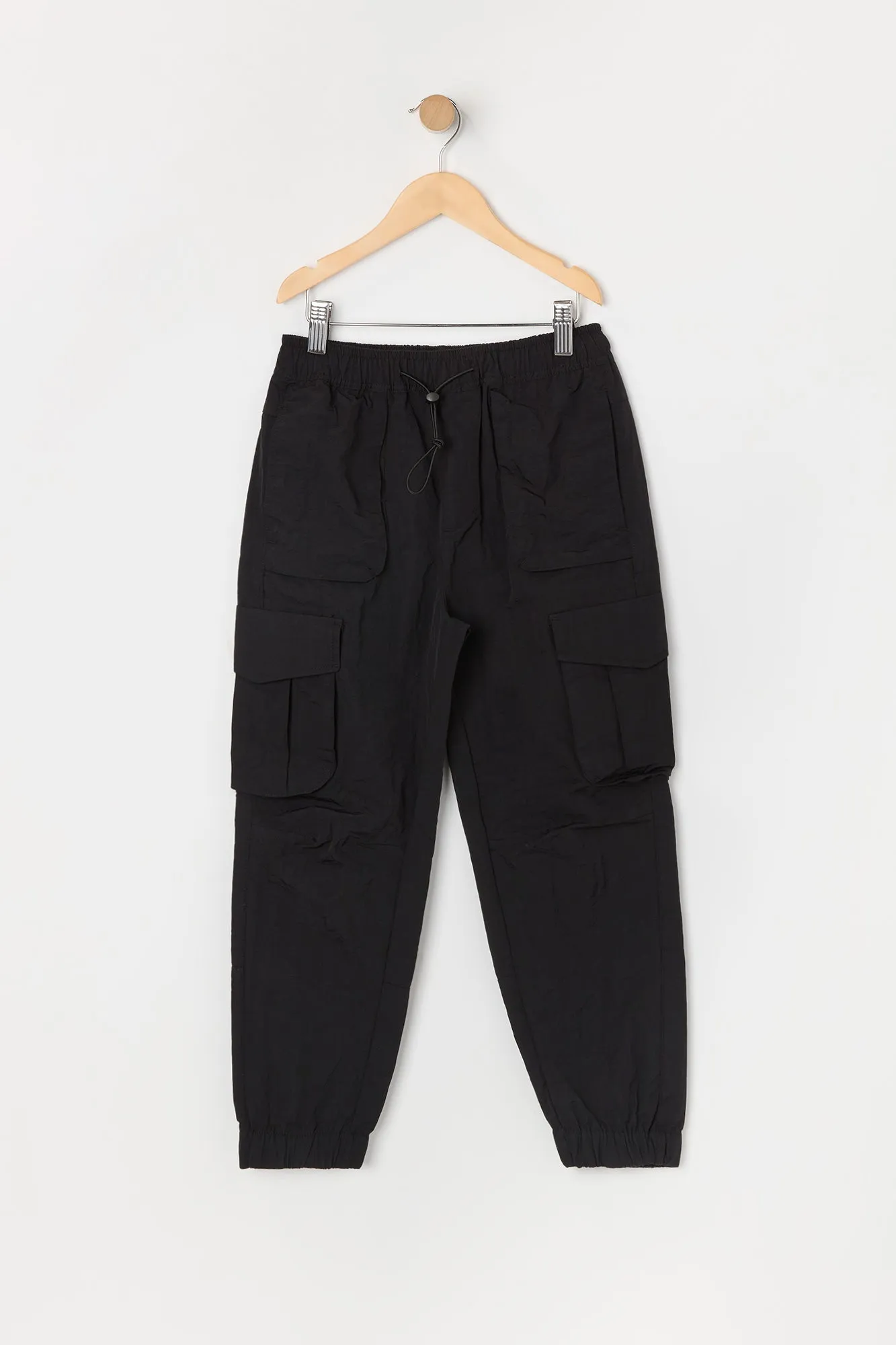 Boys Nylon Cargo Jogger