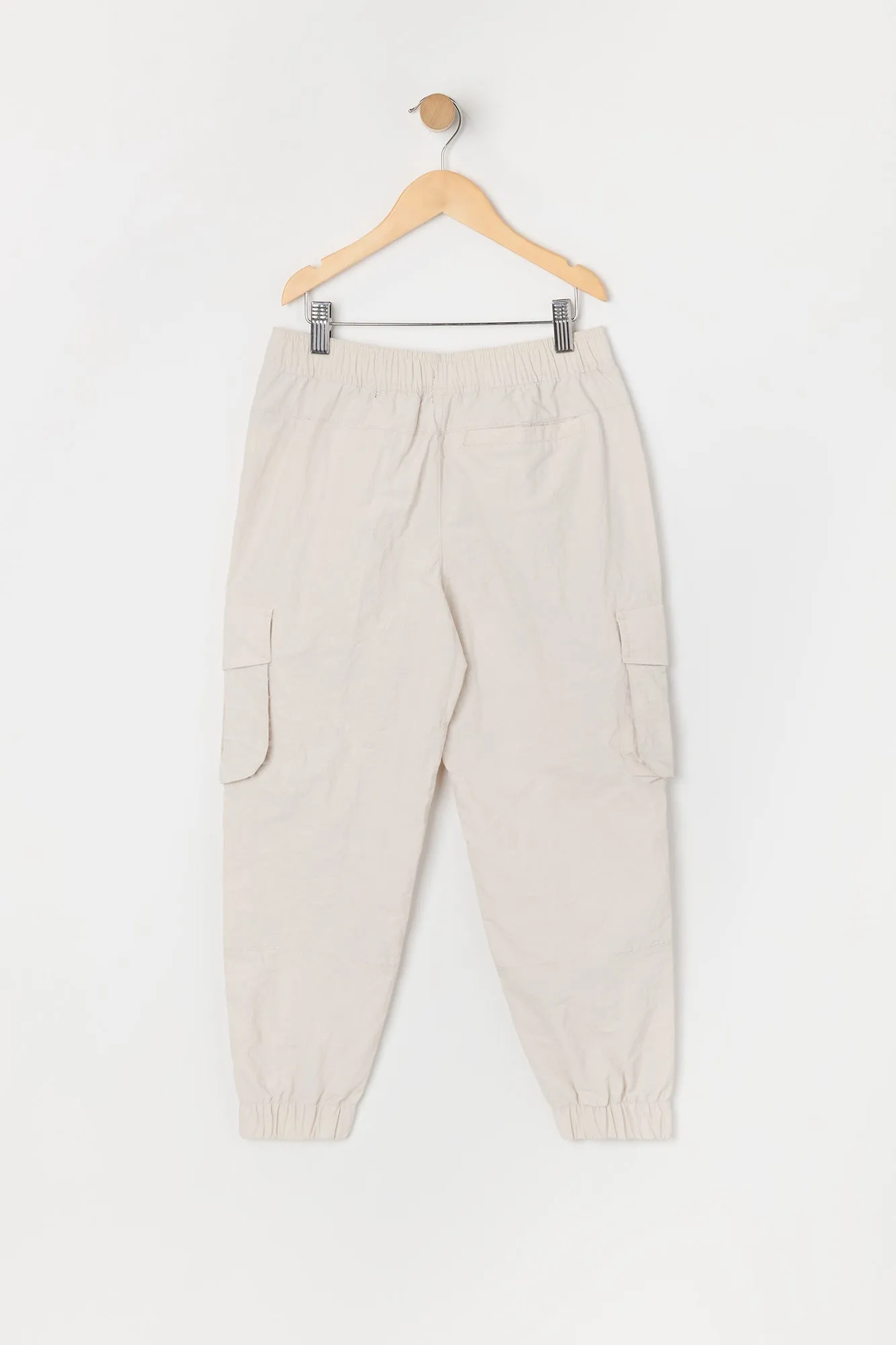 Boys Nylon Cargo Jogger