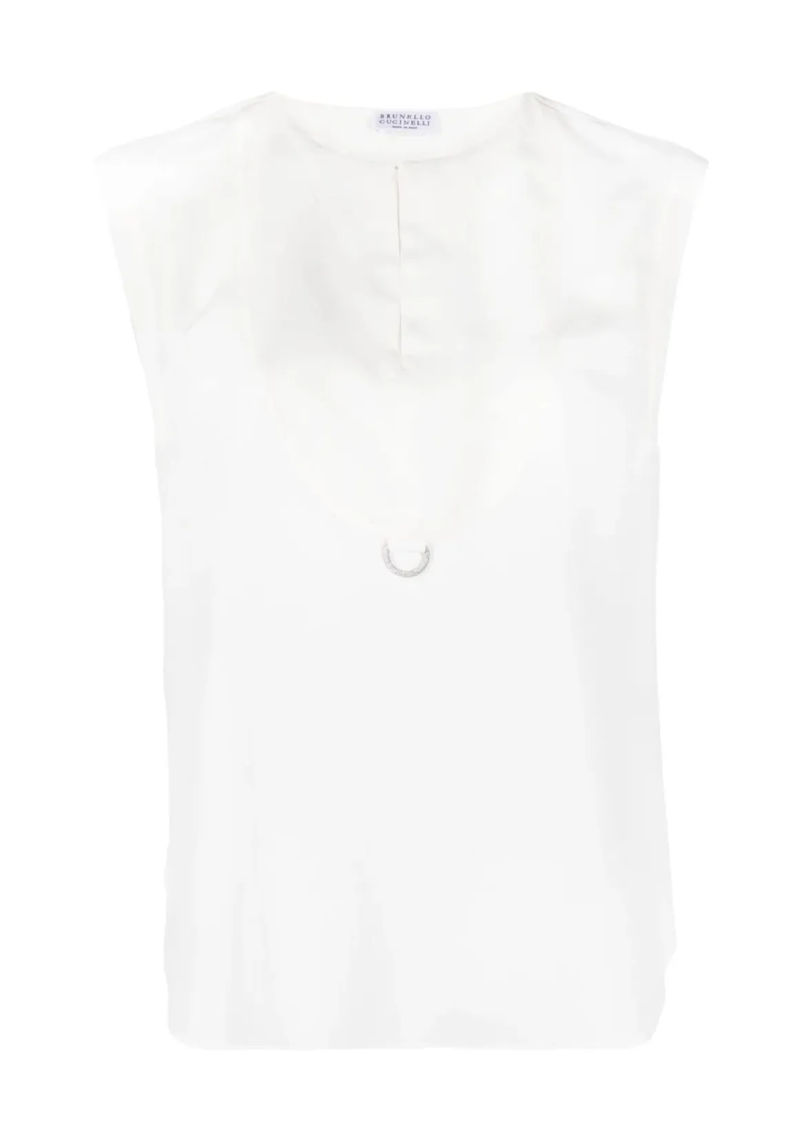 BRUNELLO CUCINELLI  |Casual Style Silk Sleeveless Plain Formal Style