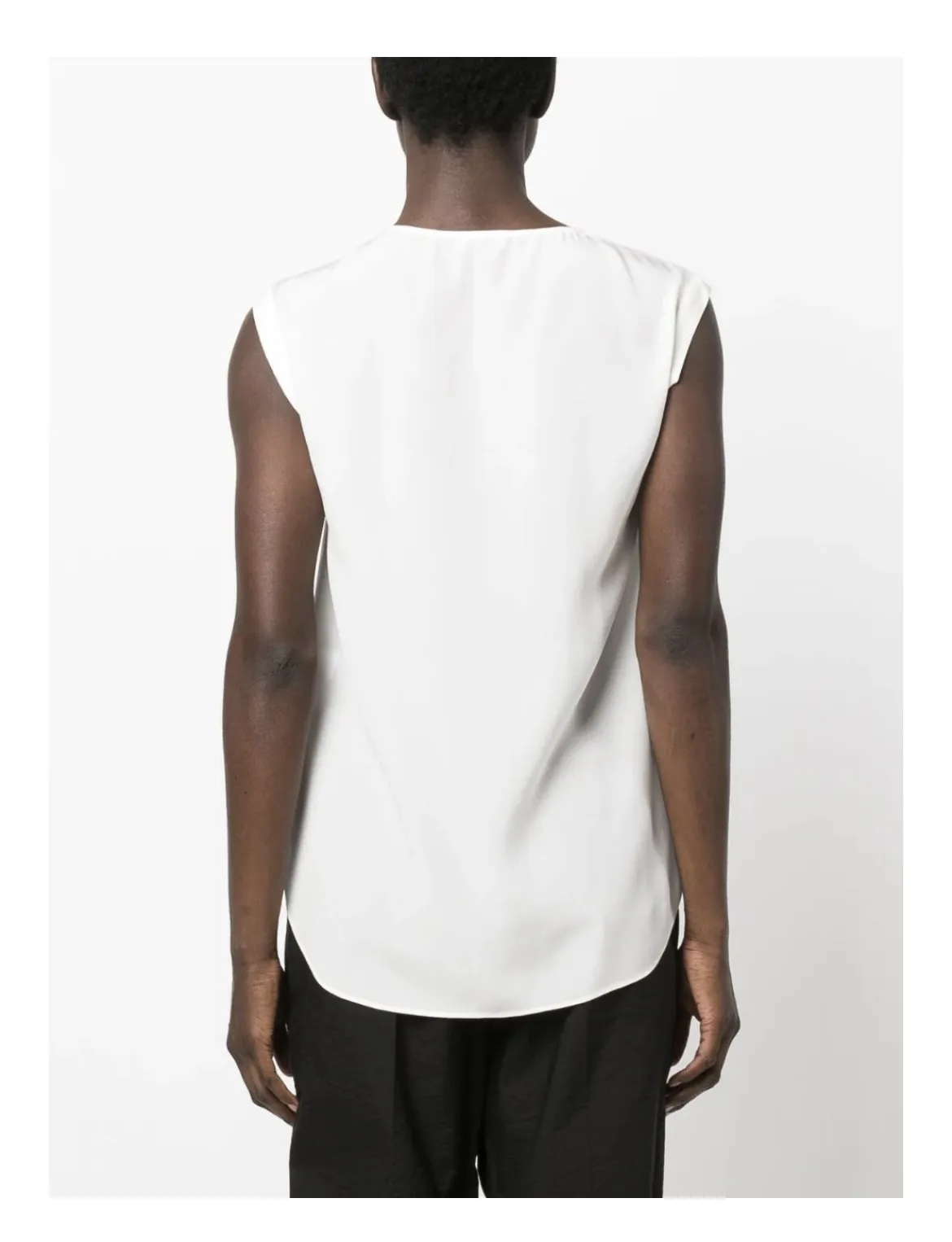 BRUNELLO CUCINELLI  |Casual Style Silk Sleeveless Plain Formal Style