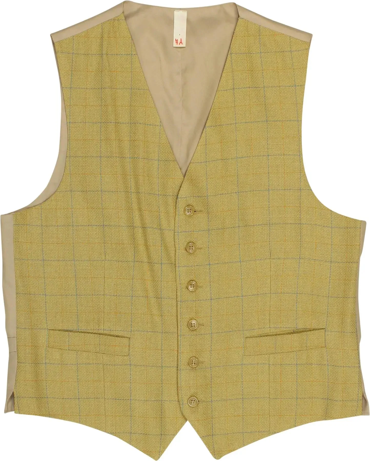 Checkered Waistcoat | ThriftTale