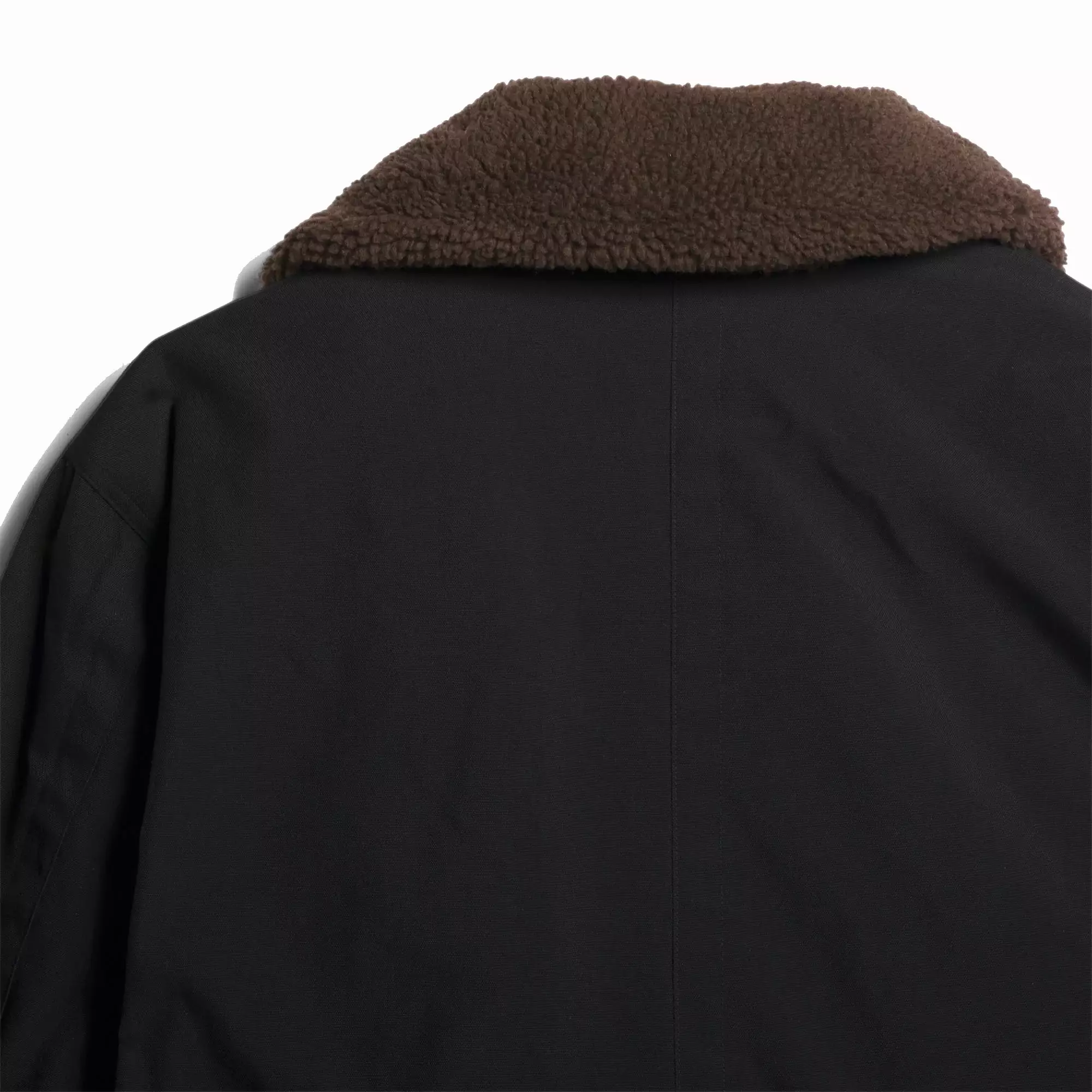 CHORE COAT 'BLACK/BROWN'