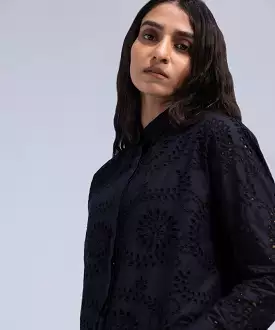 Cotton Shirt With Embroidery