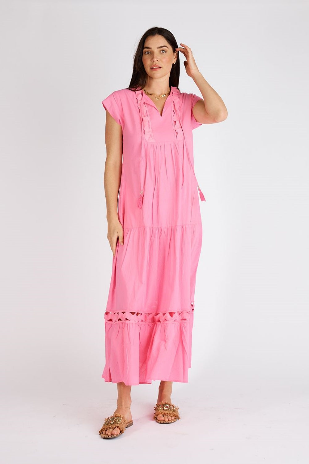 DELMA MAXI DRESS CANDY