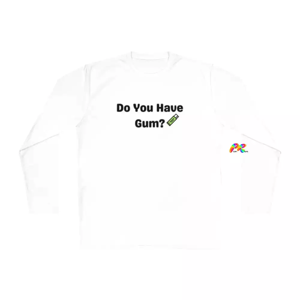 Do You Have Gum Unisex Lightweight Long Sleeve T-Shirt