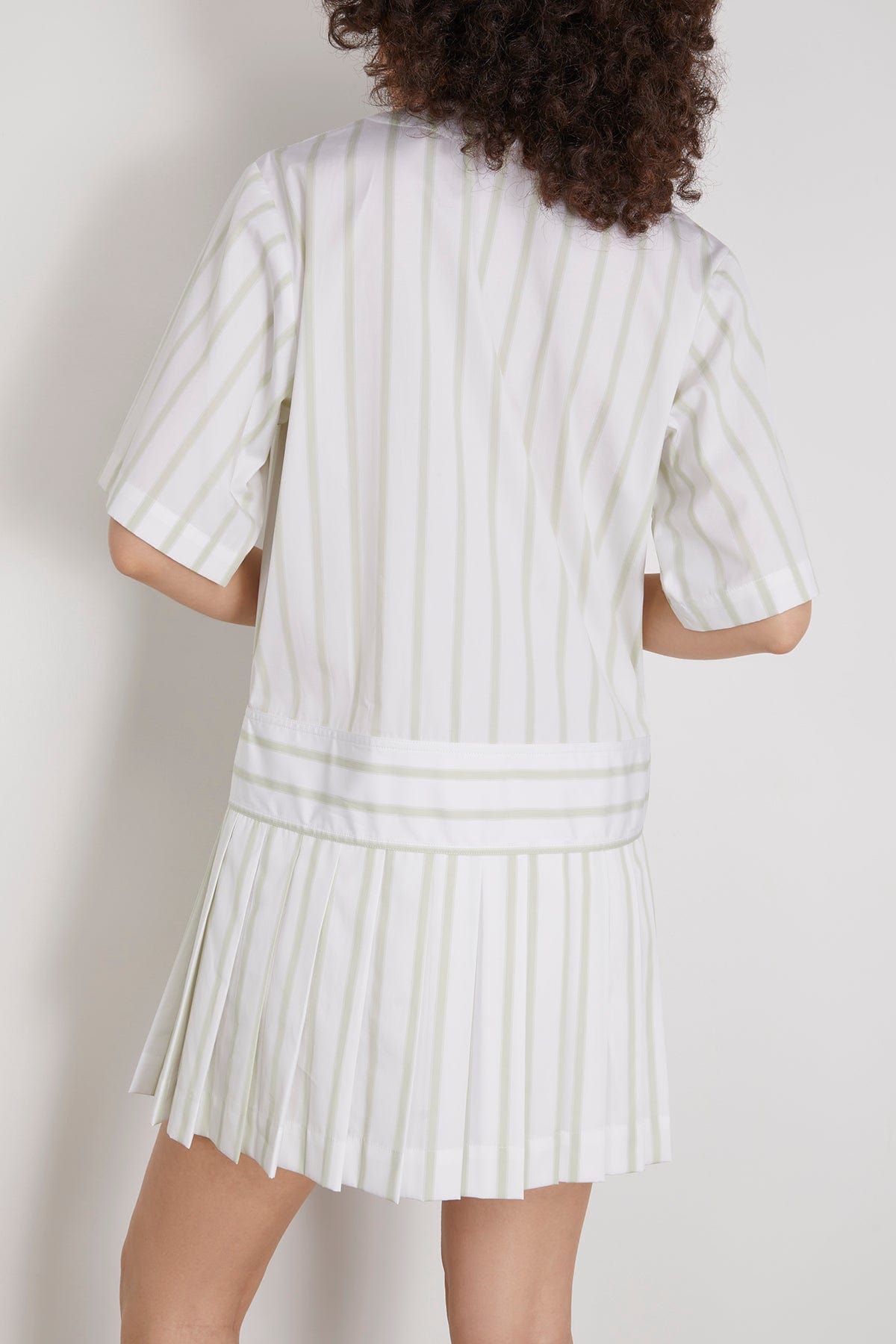 Dress in Peapod Stripe