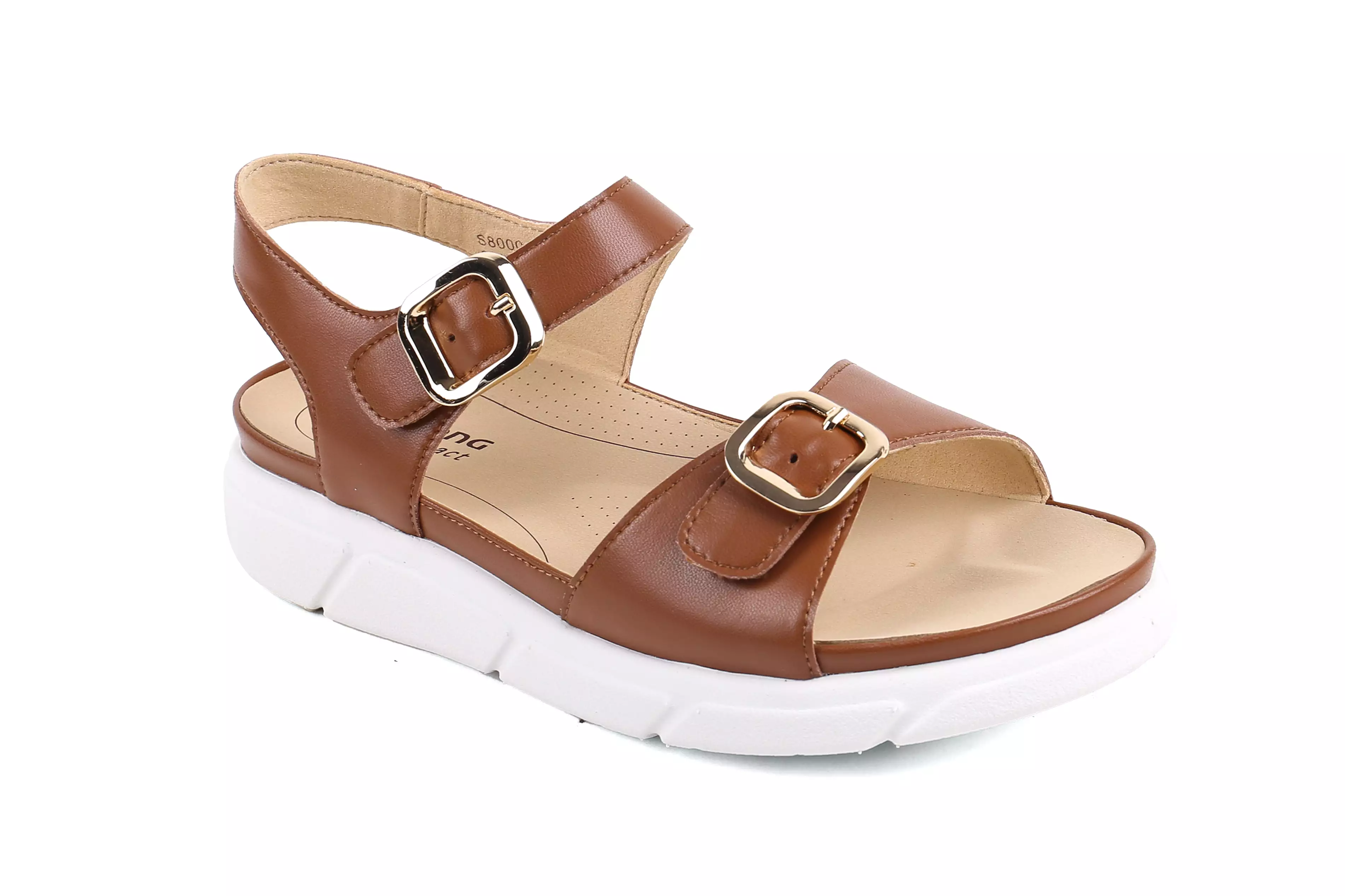 DR.KONG WOMEN REMOVABLE INSOLE SANDALS DK-S8000438-BRN(RP : $169)