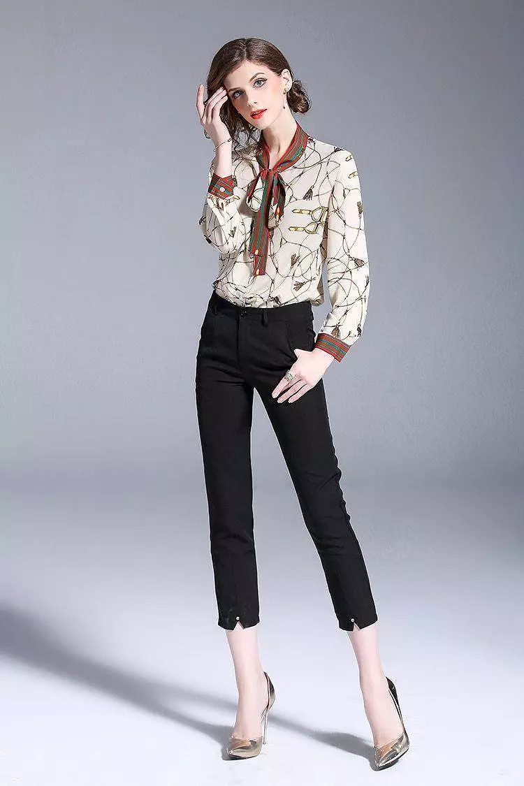 Elegant Chiffon Blouse