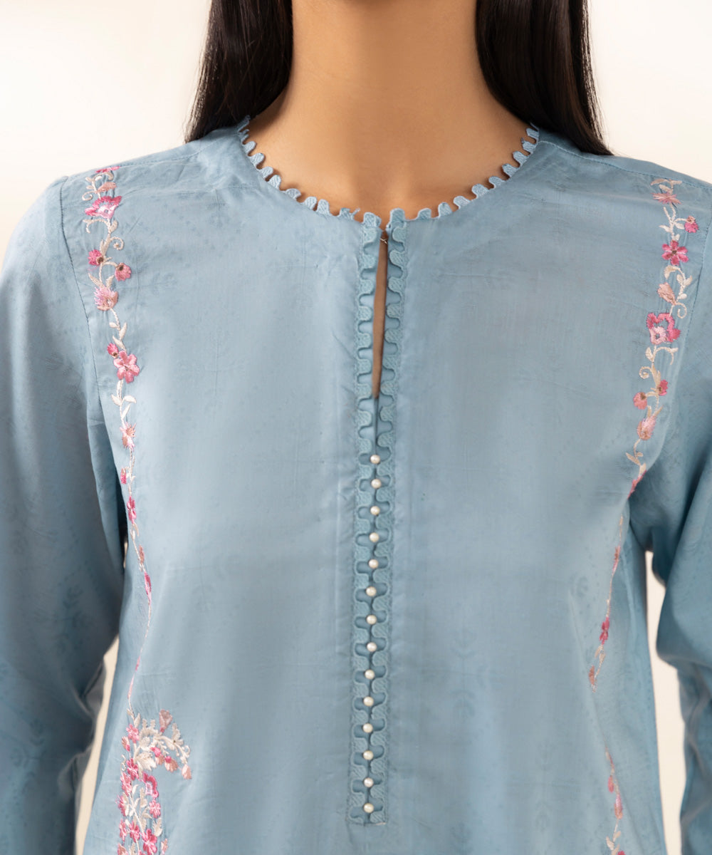 Embroidered Jacquard Shirt