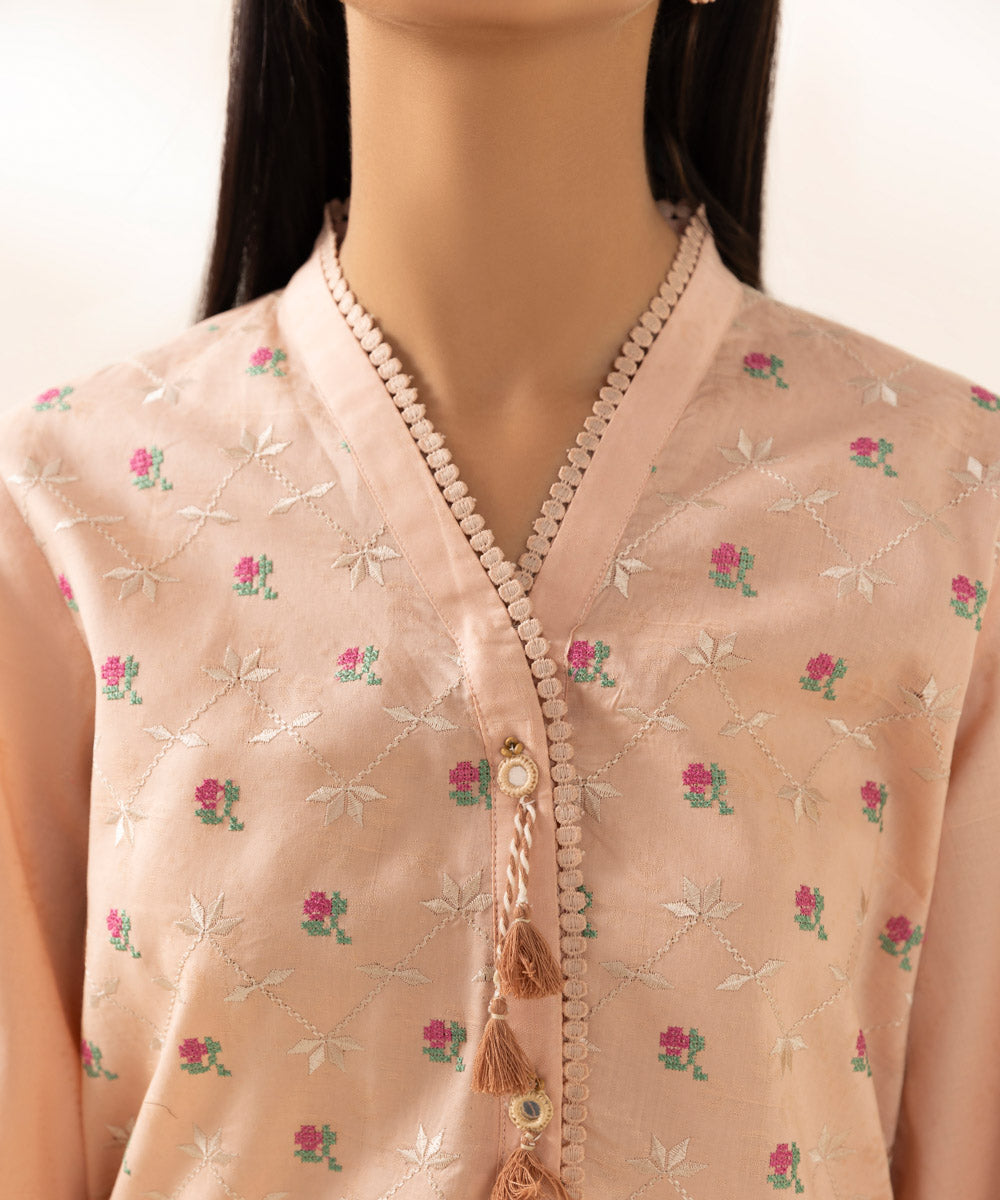 Embroidered Jacquard Shirt