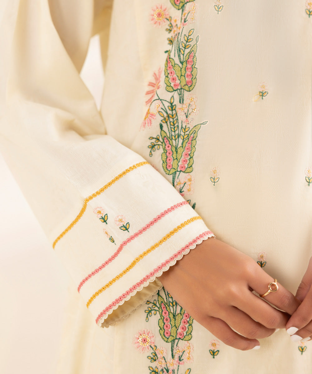 Embroidered Jacquard Shirt