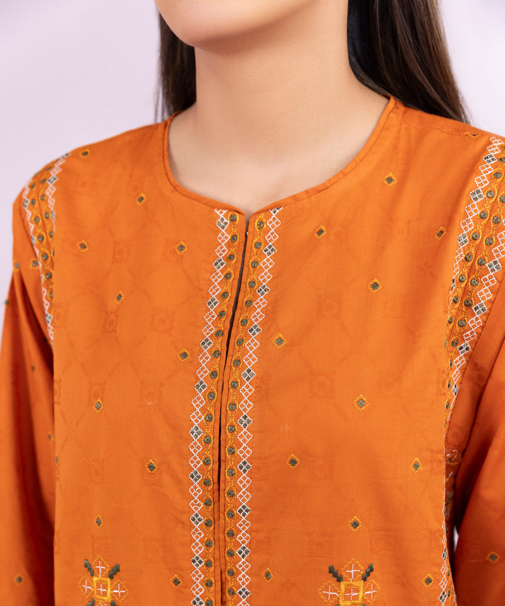 Embroidered Jacquard Shirt