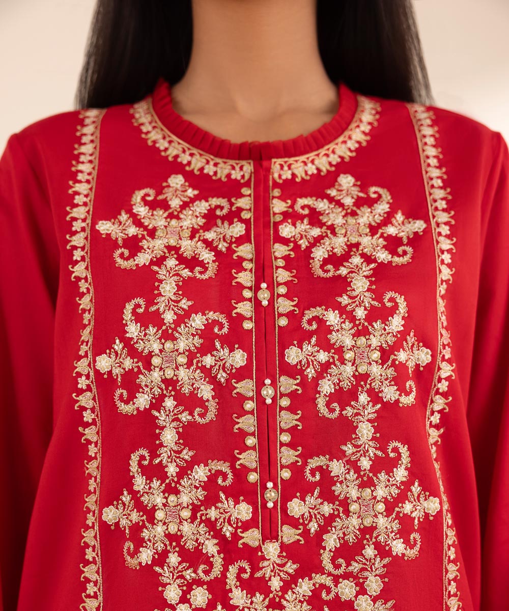 Embroidered Lawn Shirt