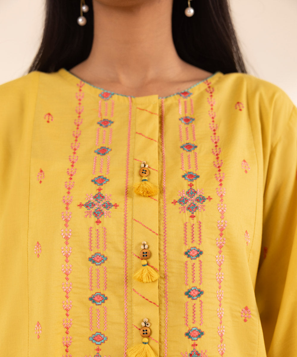 Embroidered Lawn Shirt