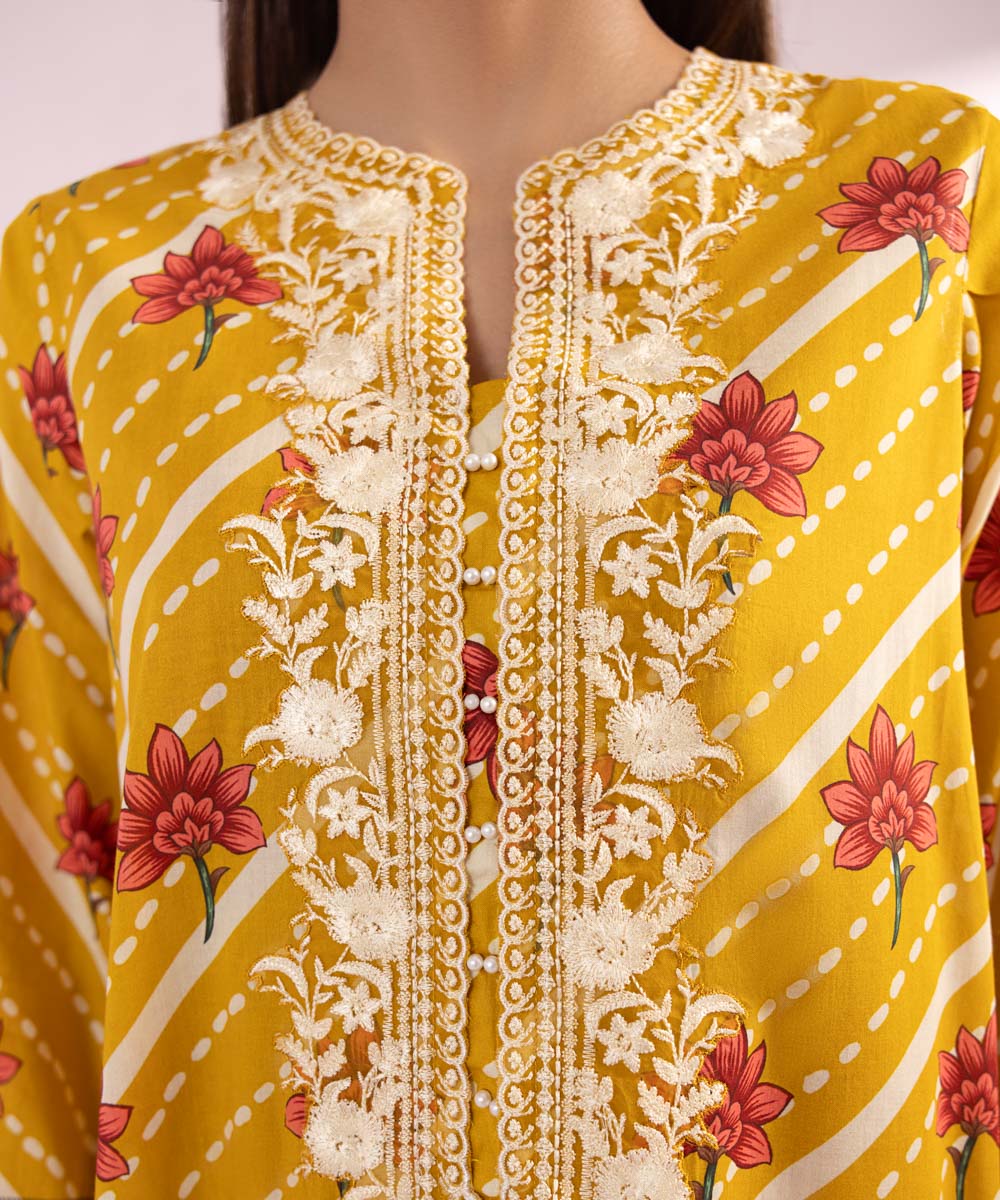 Embroidered Lawn Shirt