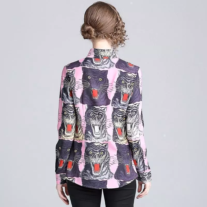 Feeling Wild Silk Blouse