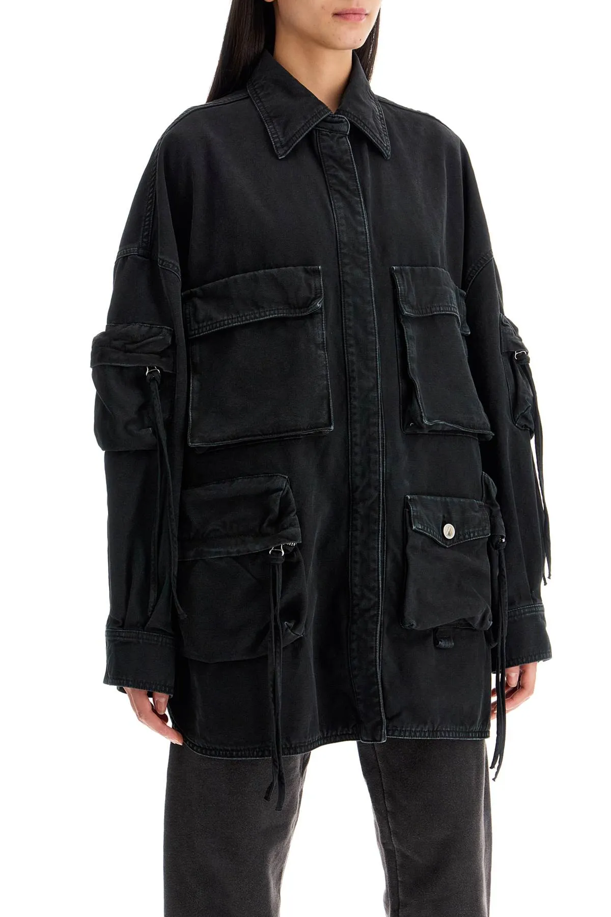 FERN MAXI CARGO OVERSHIRT