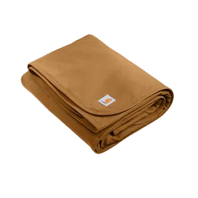 Firm Duck Sherpa-Lined Blanket | Carhartt Brown