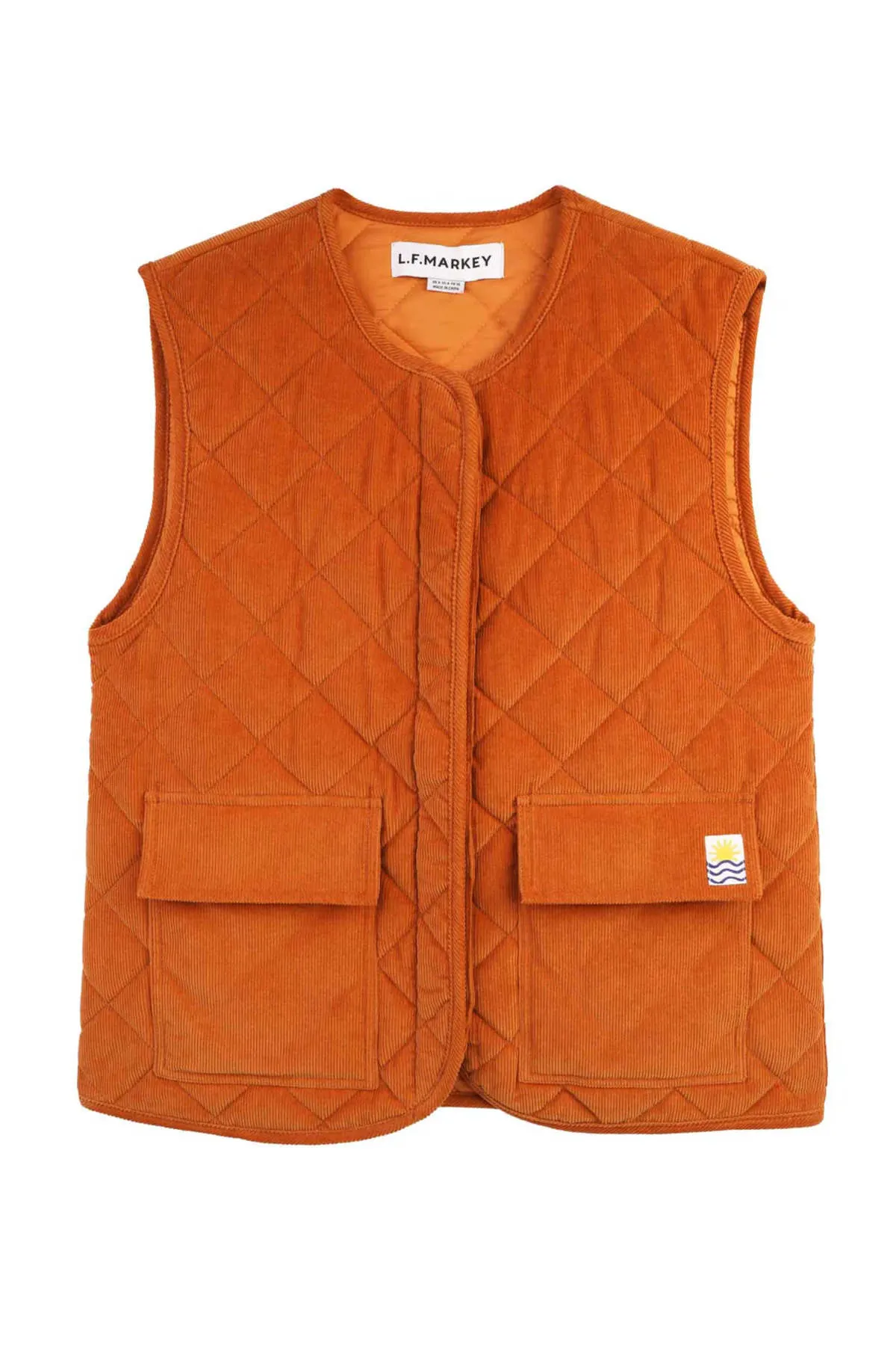 Flint Waistcoat - Ochre