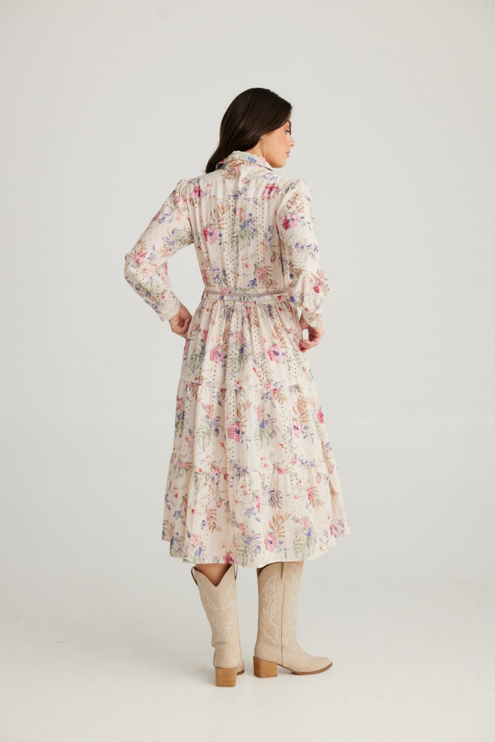 FLOWER CHILD MIDI DRESS