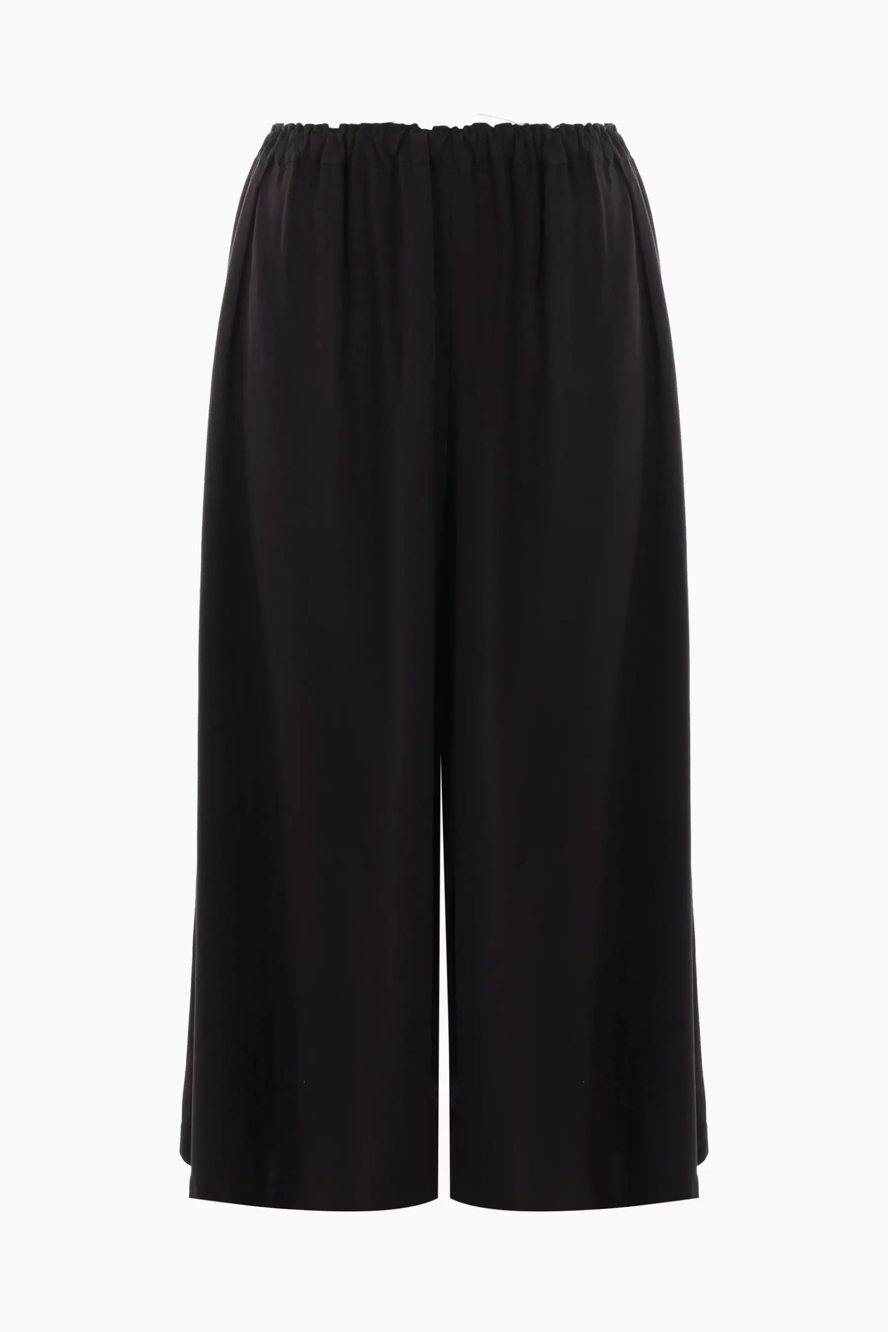 gabardine cropped skirt pants