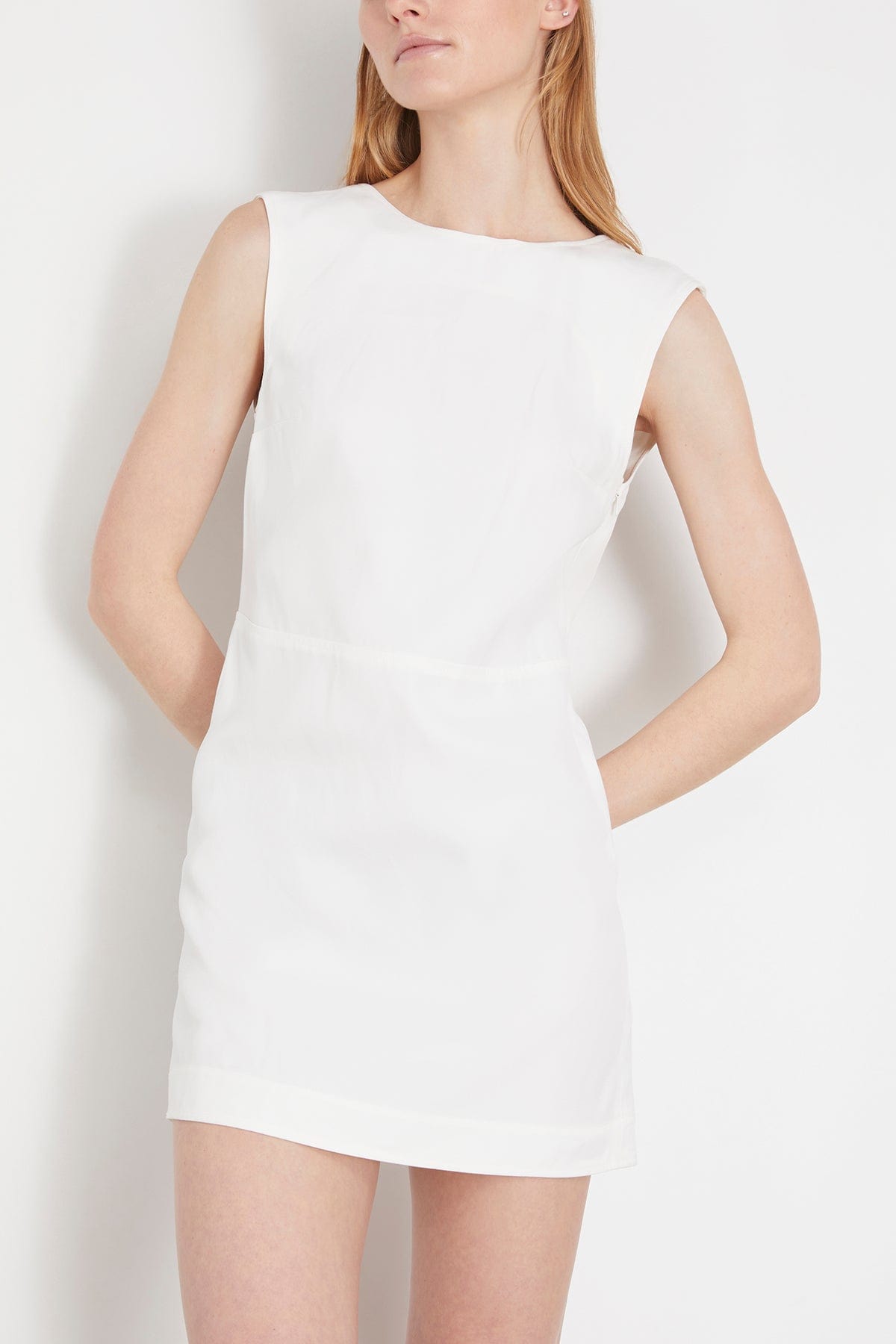 Hoya Sleeveless Dress in Ivory