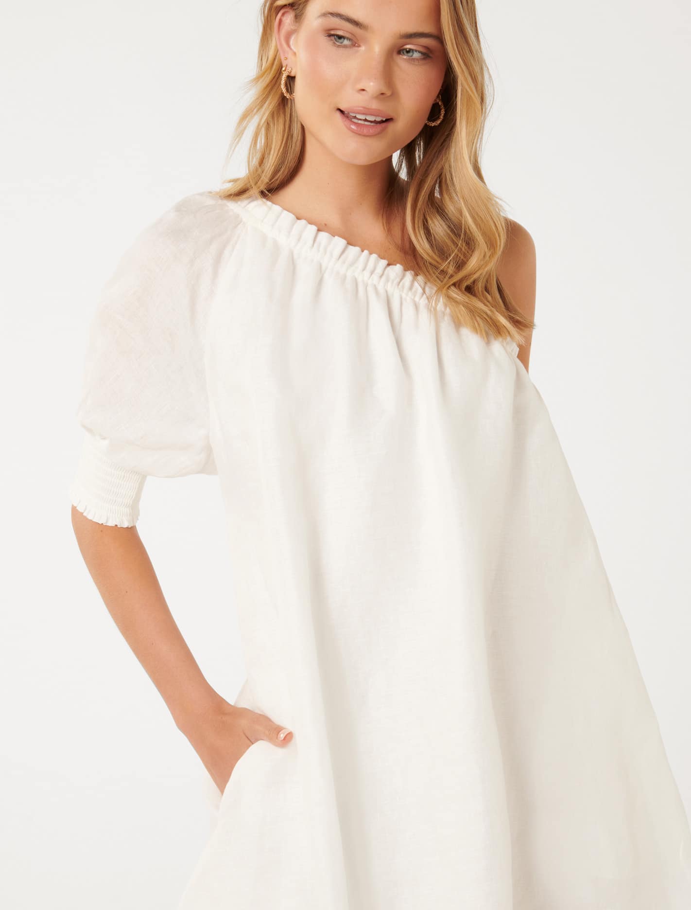 Isabelli One-Shoulder Mini Dress