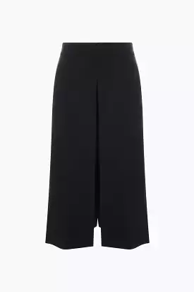 Jena wool blend midi skirt with splits