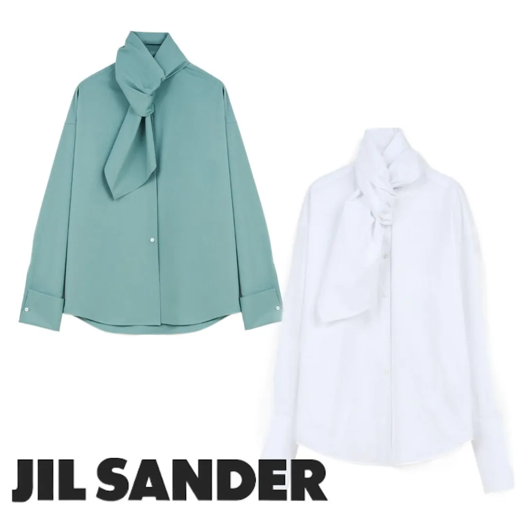 Jil Sander  |Elegant Style Formal Style  Outlet Shirts & Blouses