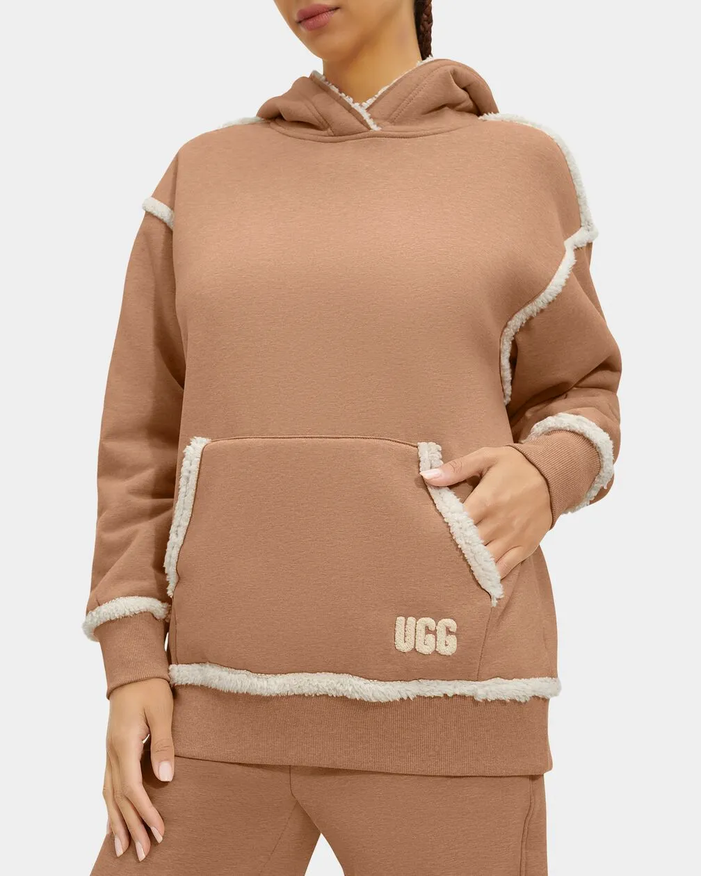 Joanne bonded Fleece Hoodie