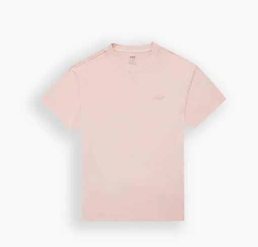 LEVI'S MEN'S RED TAB VINTAGE T-SHIRT - GARMENT DYE PALE PEACH