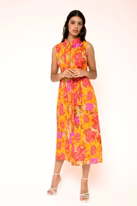 LOLA MIDI DRESS