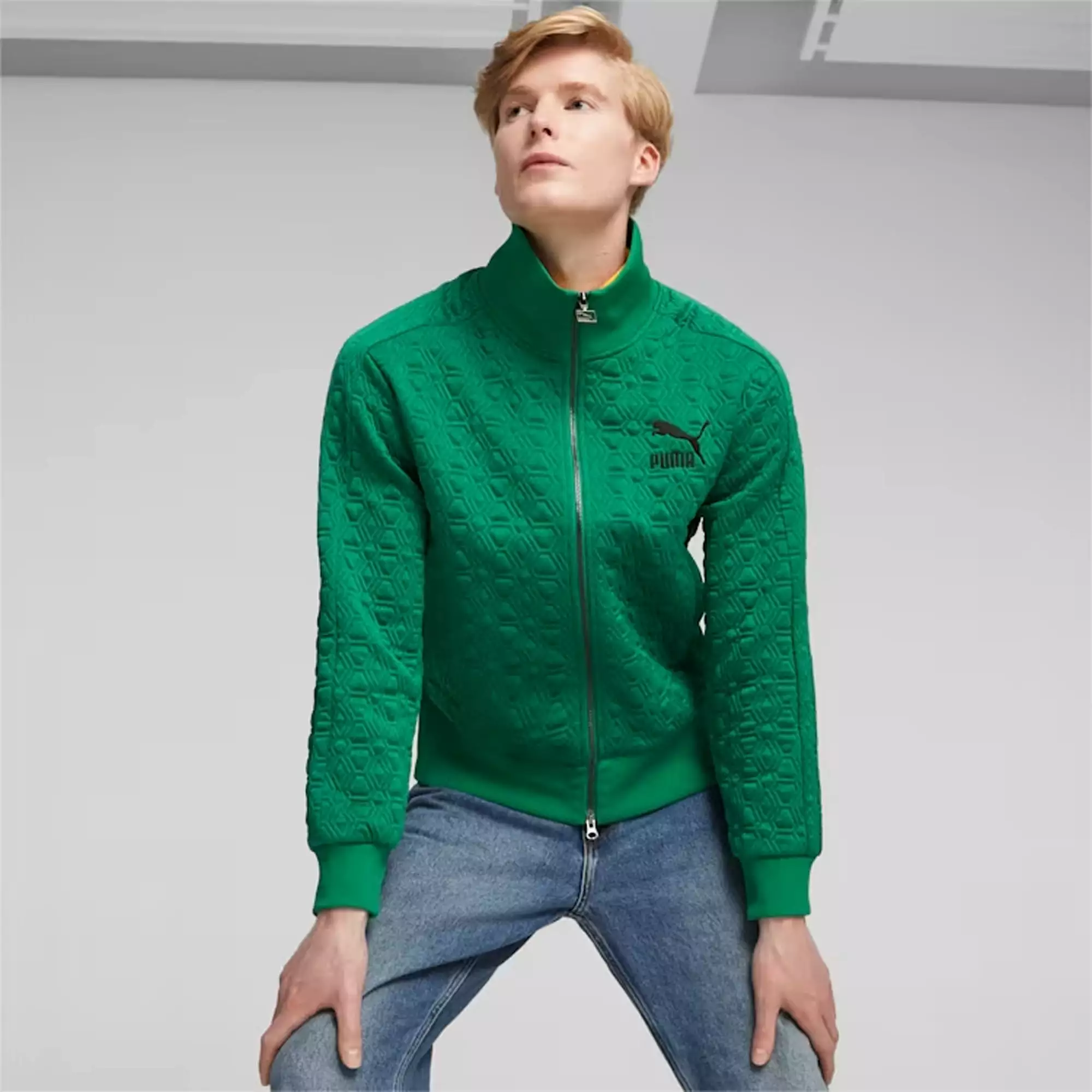 LUXE SPORT T7 TRACK JACKET 'ARCHIVE GREEN'