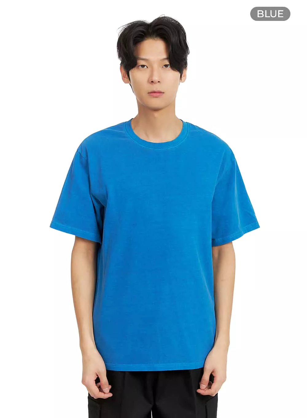 Men's Basic Crew Neck T-Shirt IA402