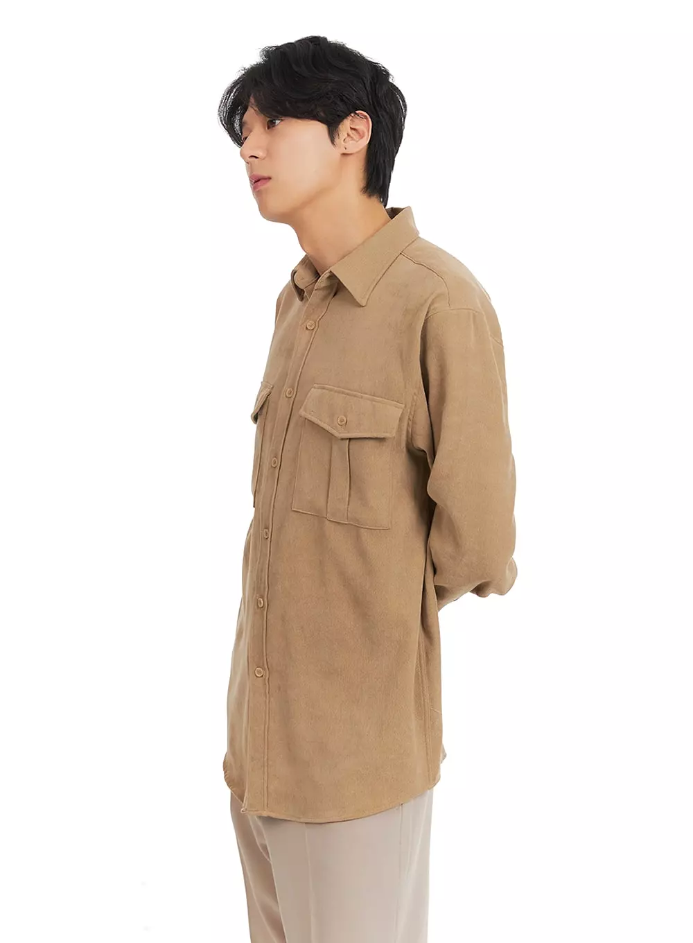 Men's Pocket Button Down Shirt IA401