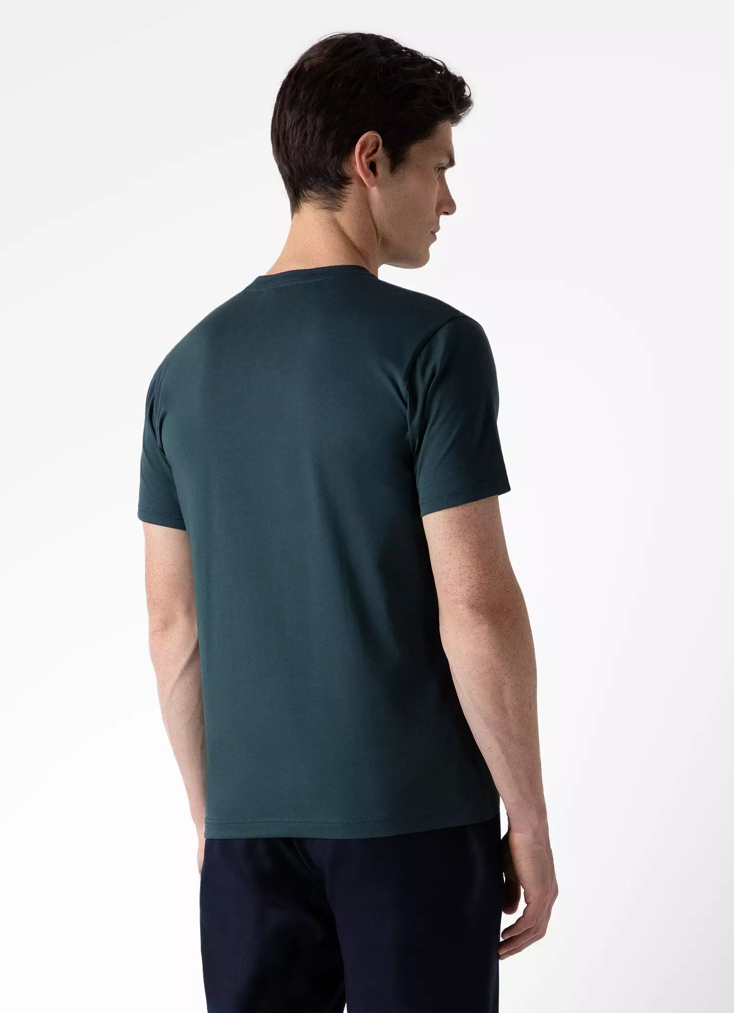 Men's Riviera Midweight T-shirt in Peacock