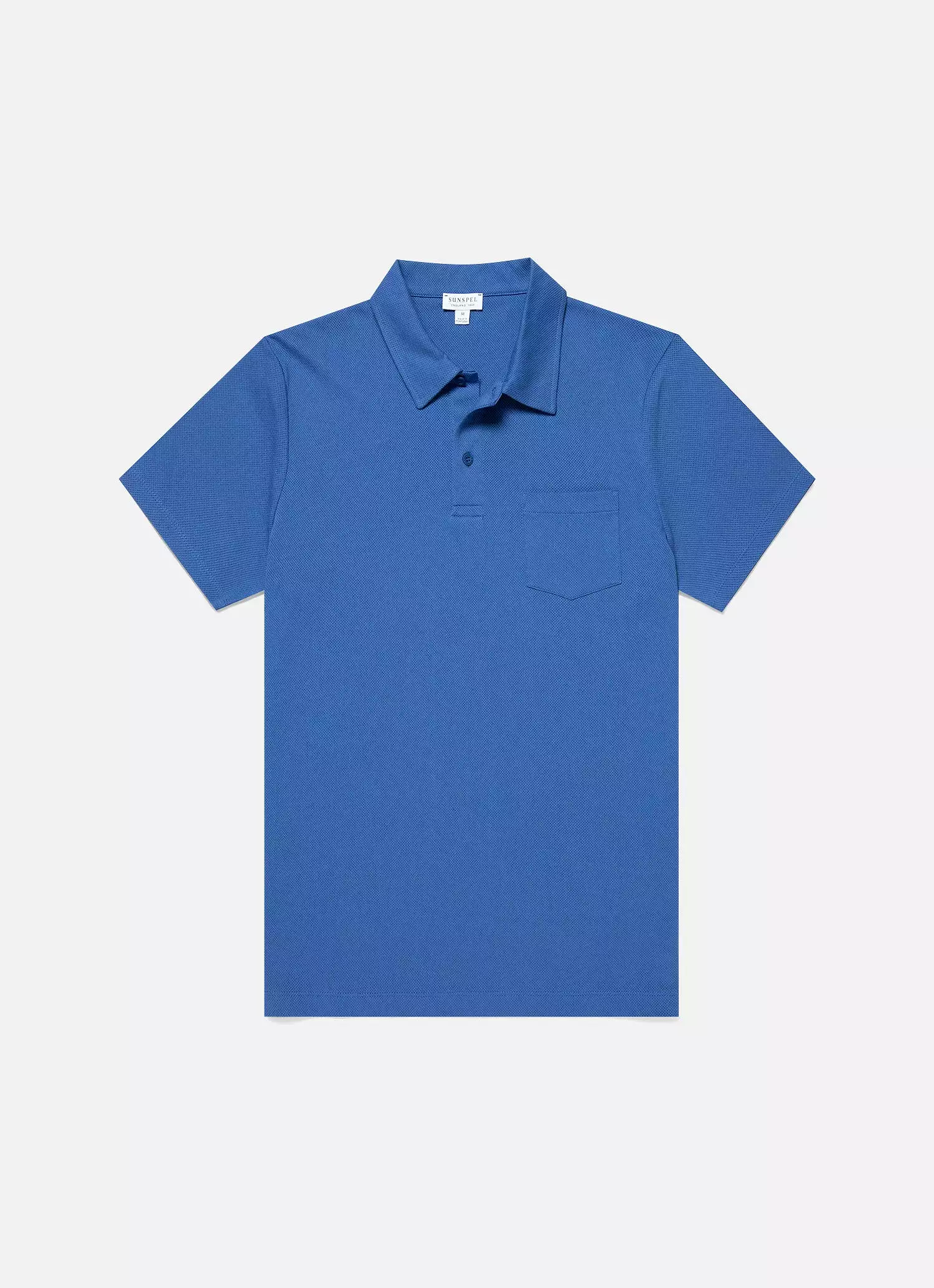 Men's Riviera Polo Shirt in French Blue