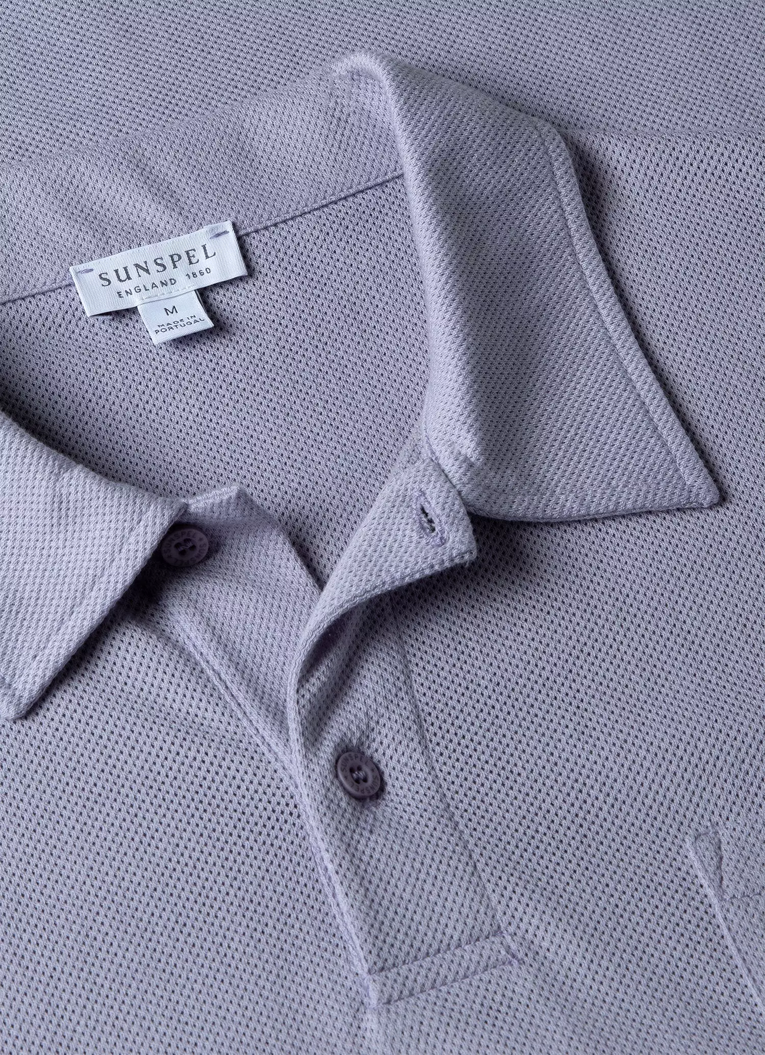 Men's Riviera Polo Shirt in Lavendar