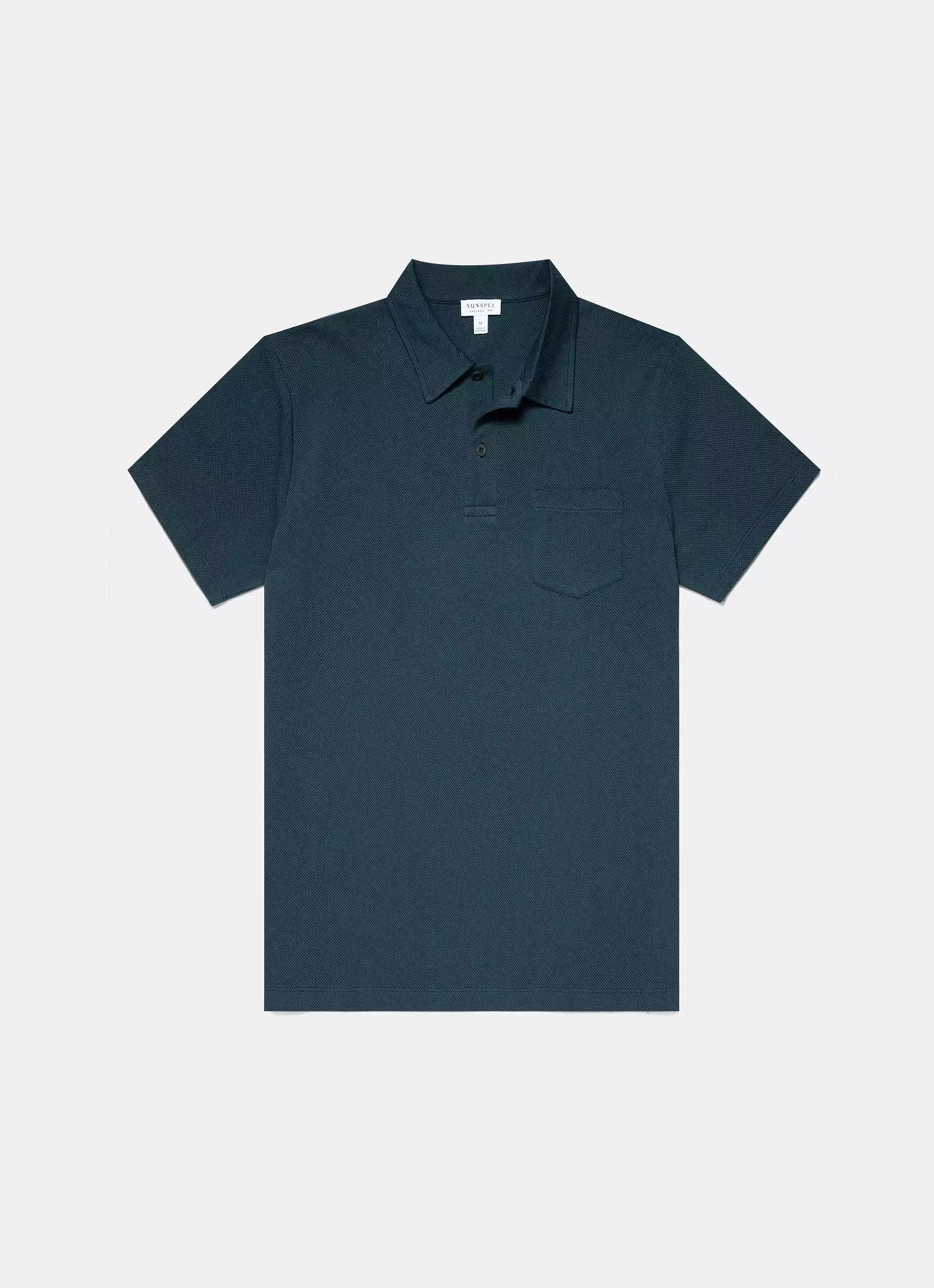 Men's Riviera Polo Shirt in Peacock