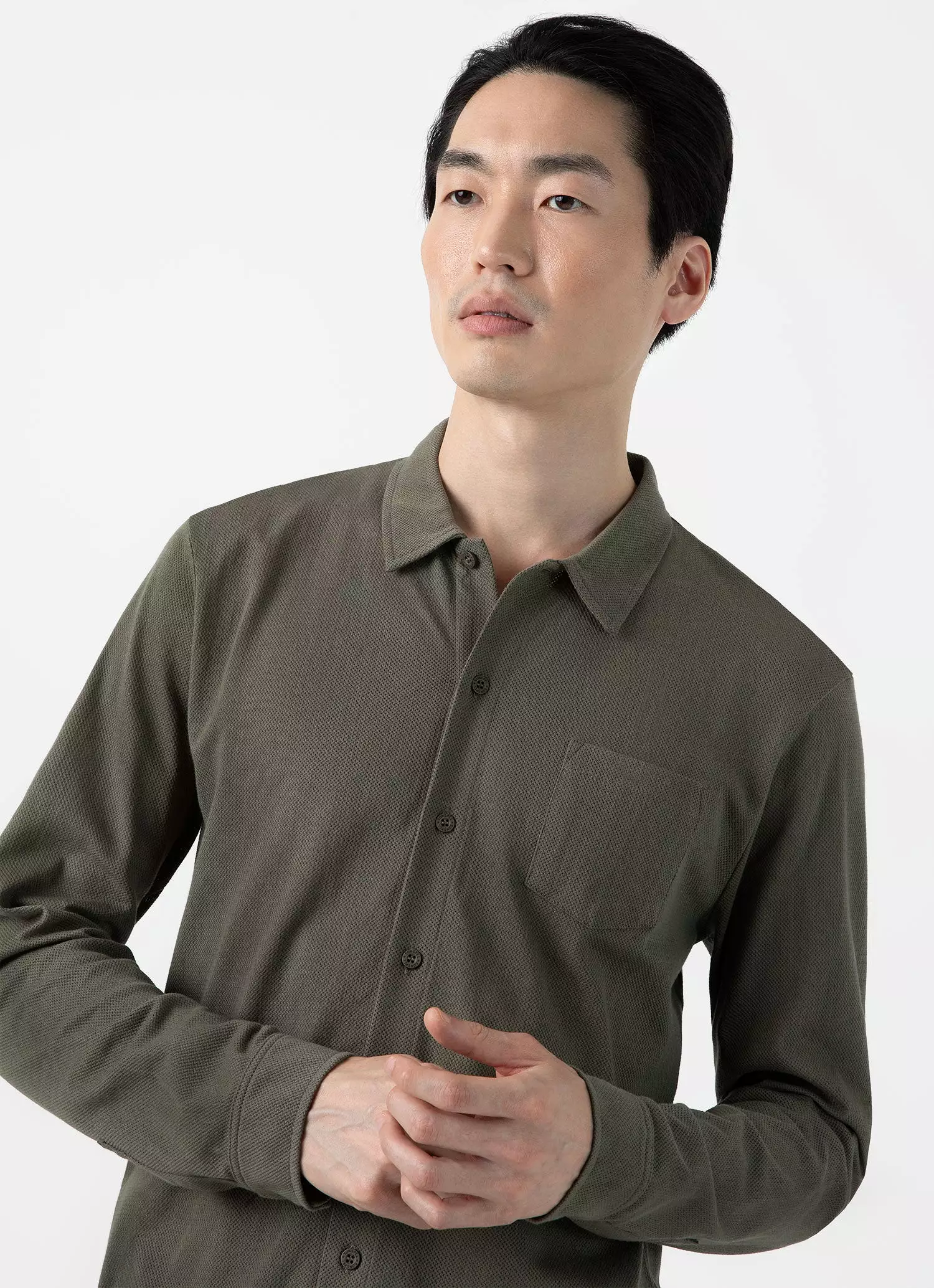 Men's Riviera Shirt in Khaki