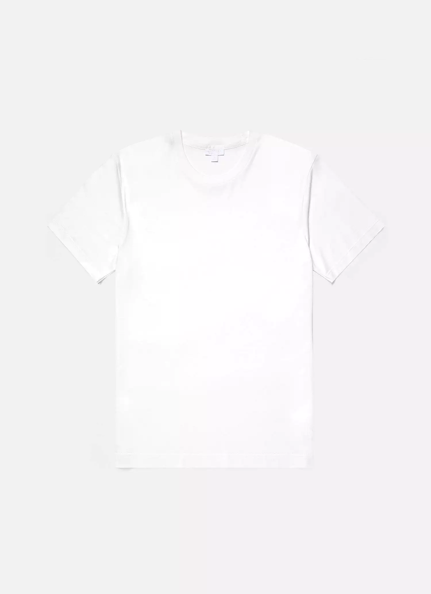 Men's Silk Cotton T-shirt in White