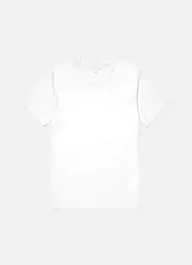 Men's Silk Cotton T-shirt in White