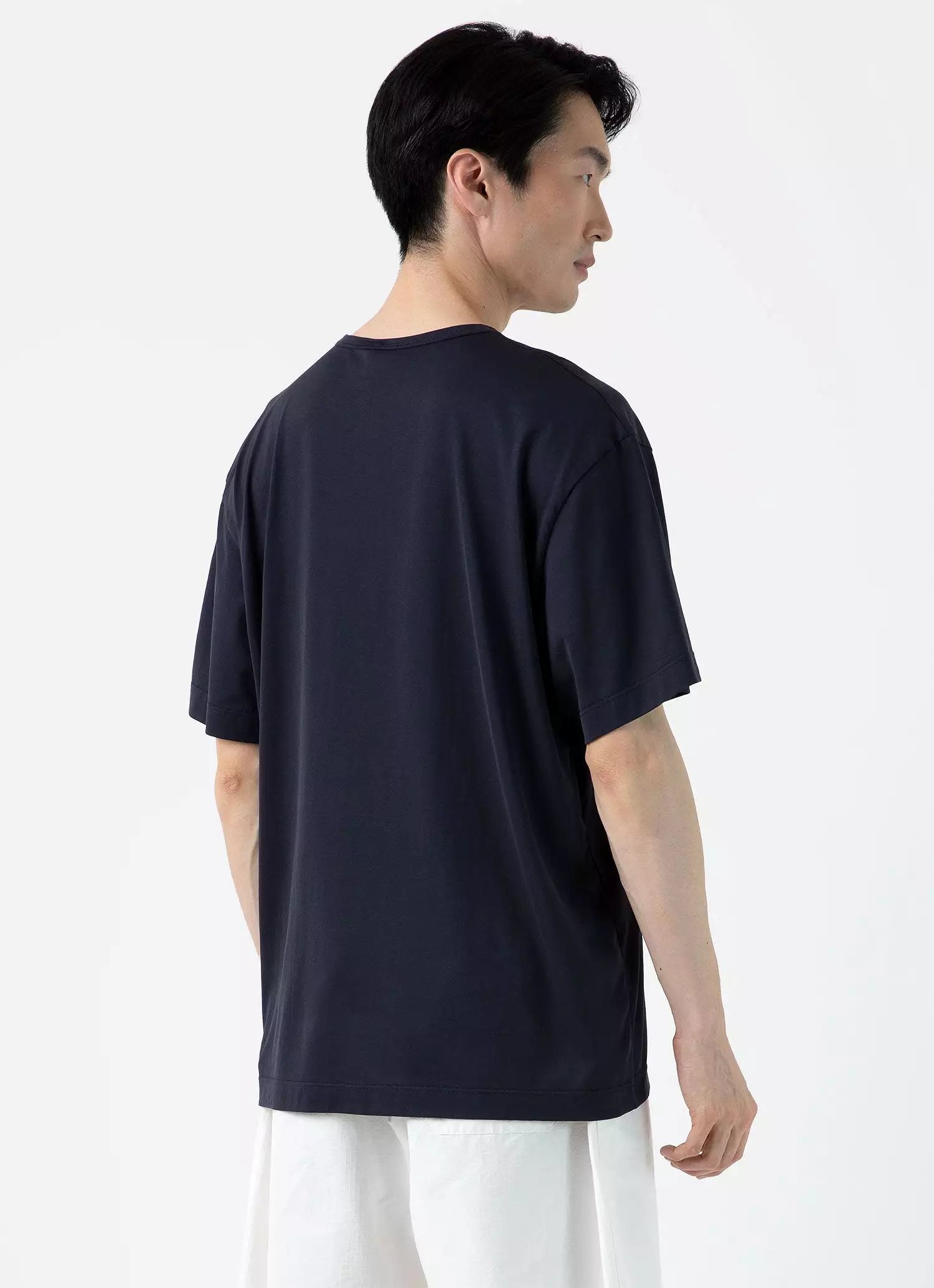 Men's Sunspel x Nigel Cabourn T-shirt in Navy