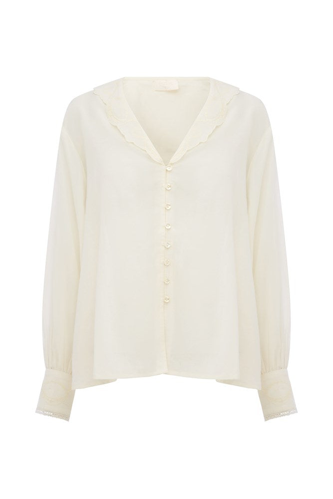 MYLAH SHIRT - CREAM