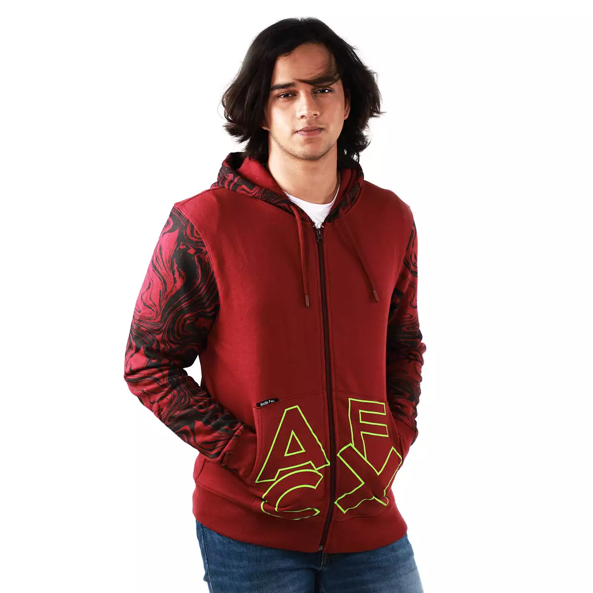 New Arctic Fox Unisex Windsor Wine Zipper Hoodies (sweatshirts)