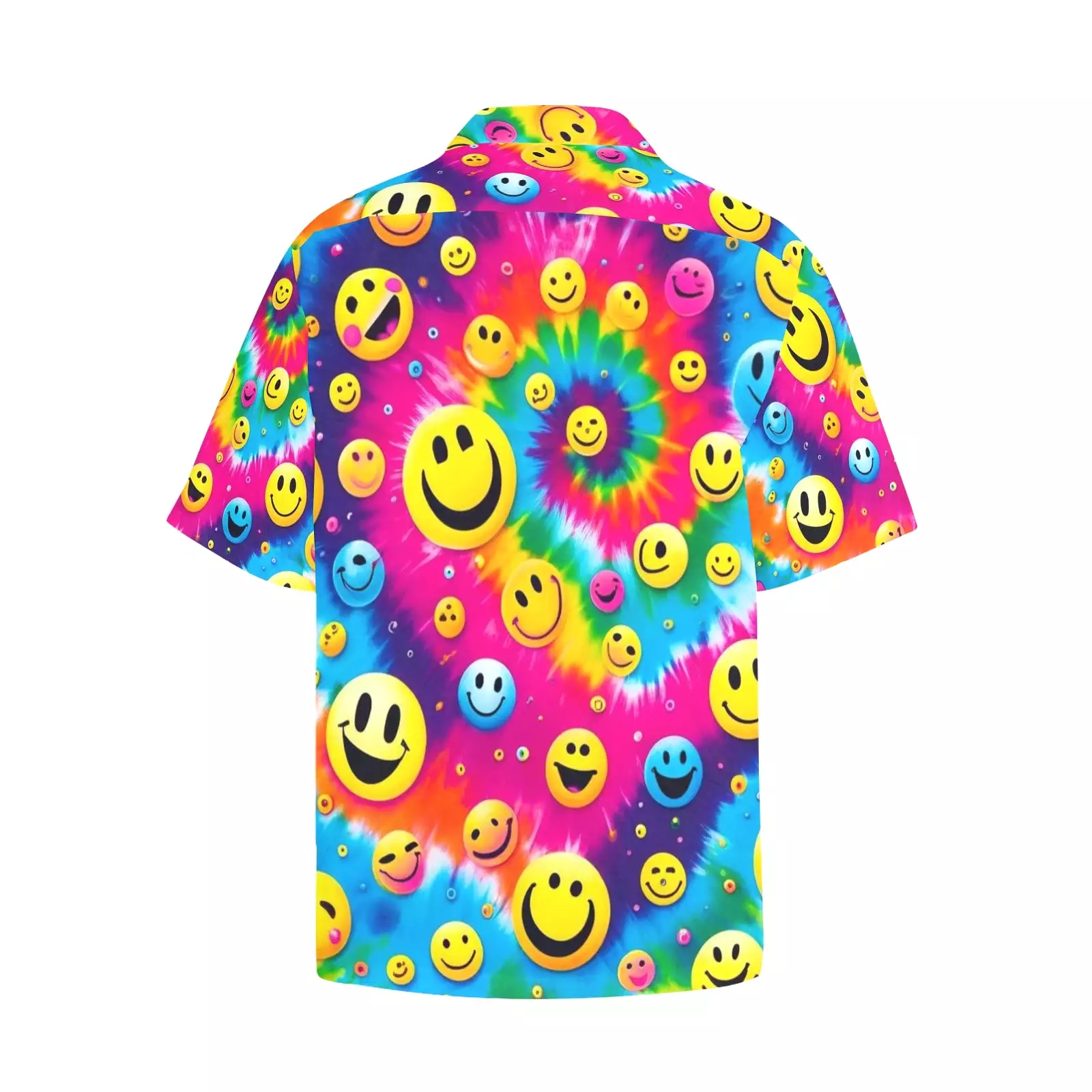 PLUR Smiles Men's Rave Hawaiian Shirt