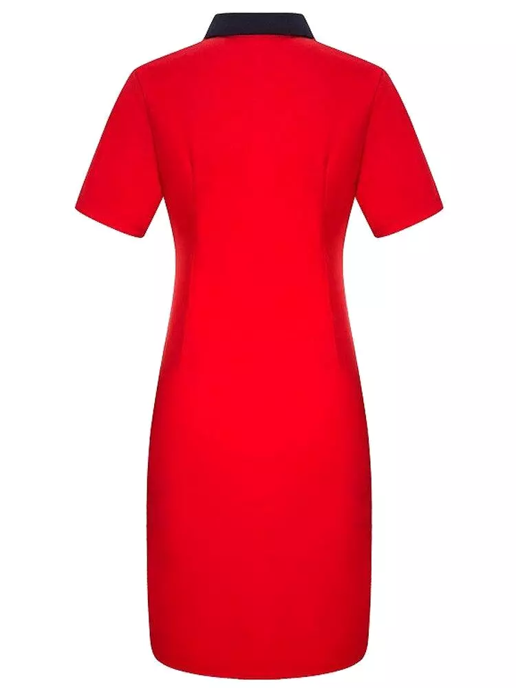 Polo Dress - Plus Size T-Shirt Dress